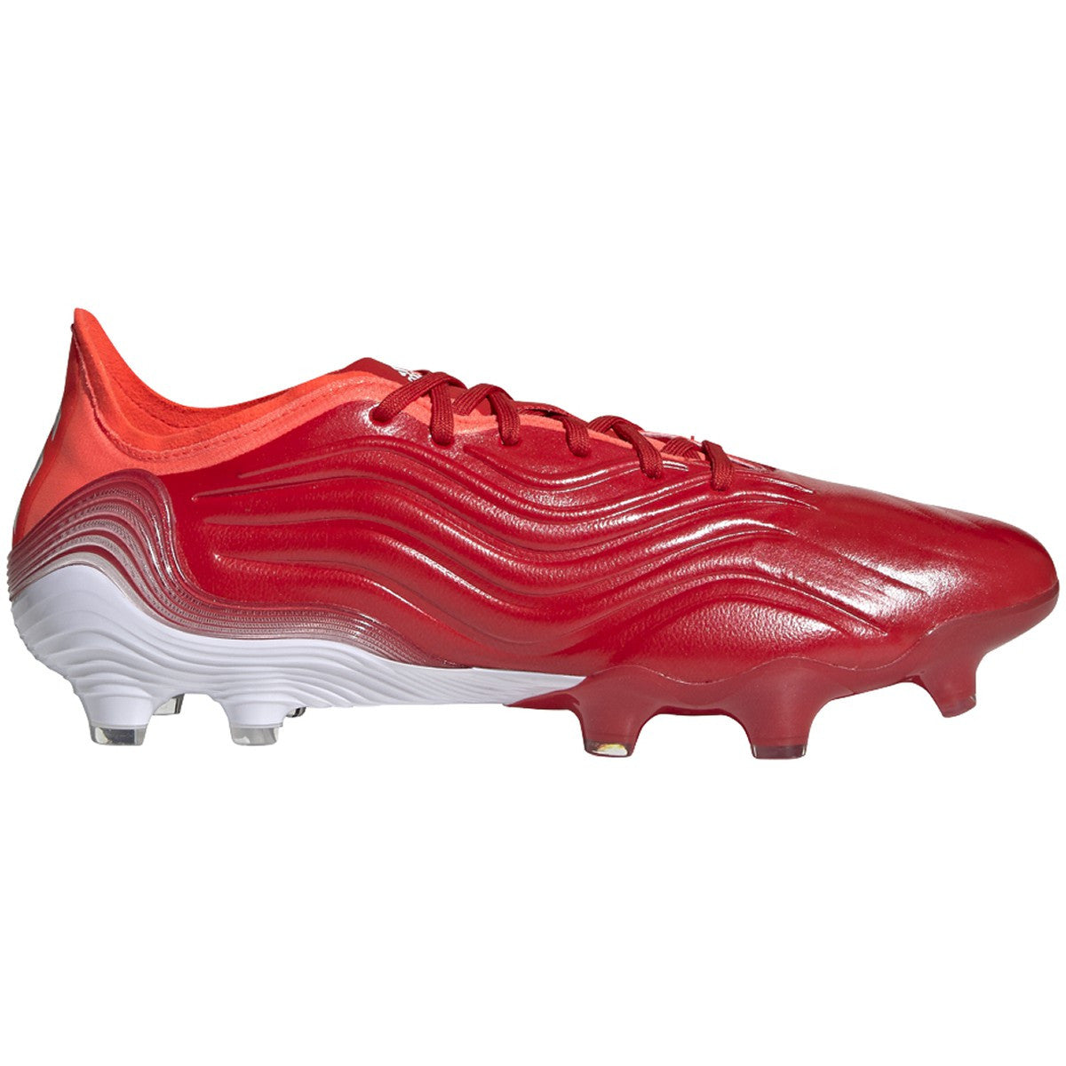 adidas Copa Sense.1 FG - Red/Feather White/Solar Red Mens Footwear Mens 7 Red/Feather White/Solar Red - Third Coast Soccer