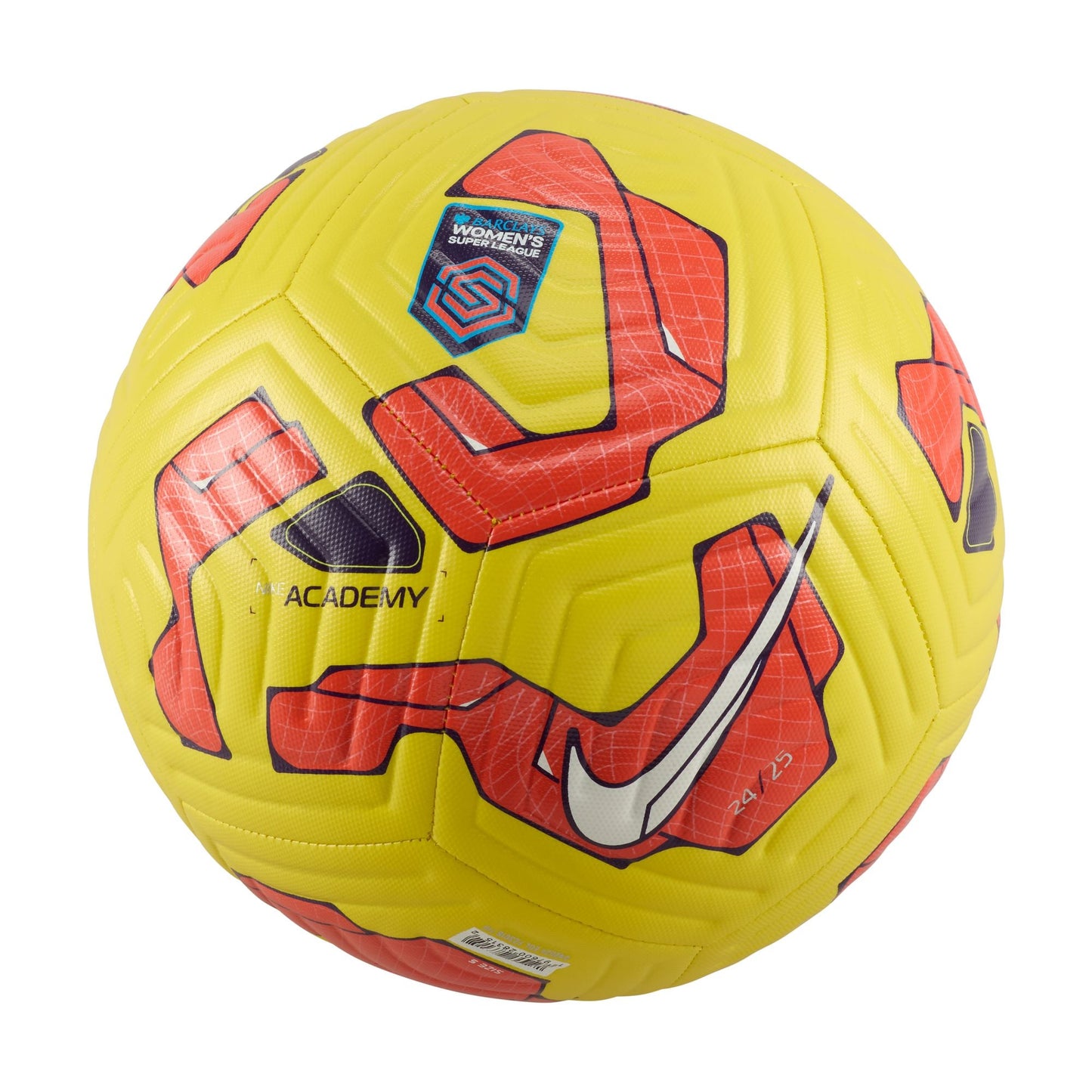 Nike Women's Super League Academy Ball - Yellow/Red/White Balls - Third Coast Soccer