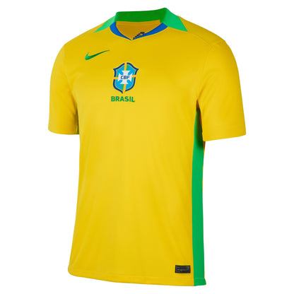 Nike Youth Brazil (WNT) Home Jersey 2025 International Replica Closeout - Third Coast Soccer