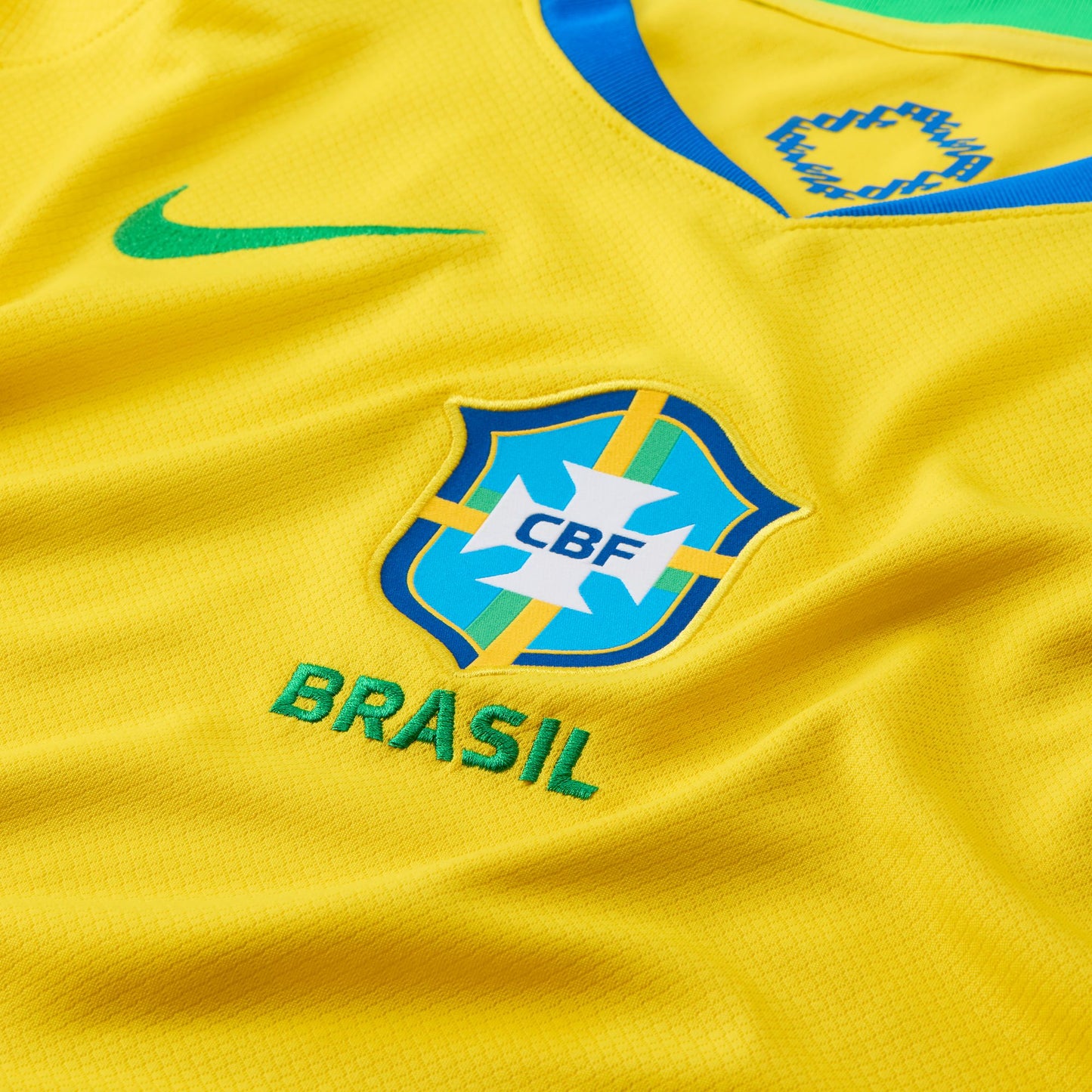 Nike Youth Brazil (WNT) Home Jersey 2025 International Replica Closeout - Third Coast Soccer