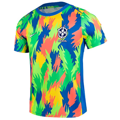 Nike Brazil DF Academy Pro SS Pre-Match Top International Replica Closeout - Third Coast Soccer