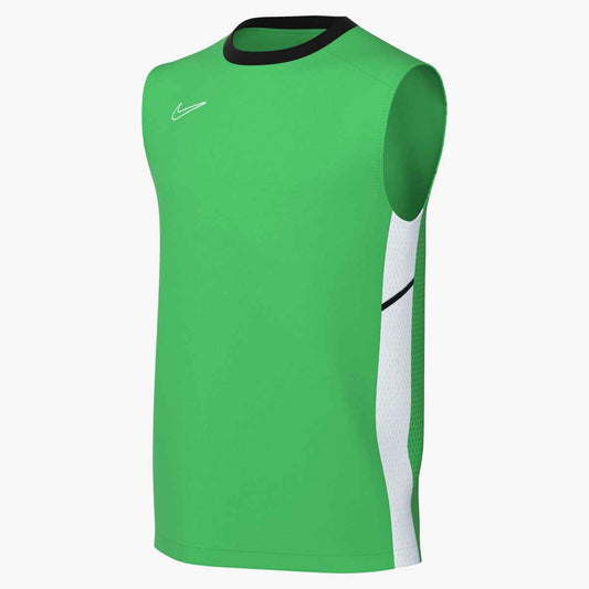 Nike Youth Academy 25 Sleeveless Top Jerseys Green Spark/White Youth Small - Third Coast Soccer