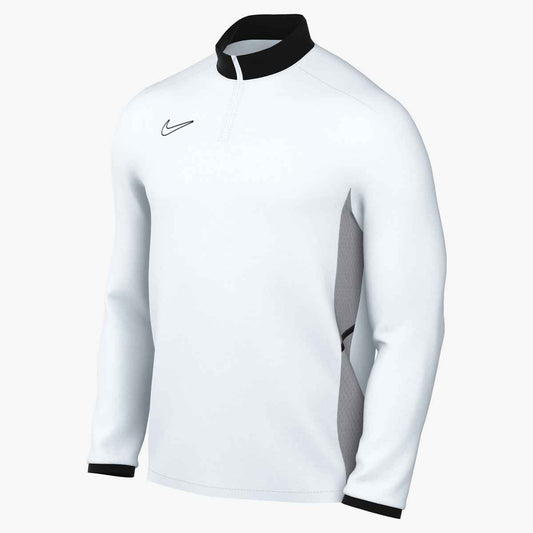 Nike Academy 25 Drill Top Training Wear White/Wolf Grey/Black Mens Small - Third Coast Soccer