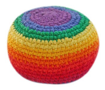 Adventure Trading Rainbow Hacky Sack Player Accessories Each  - Third Coast Soccer