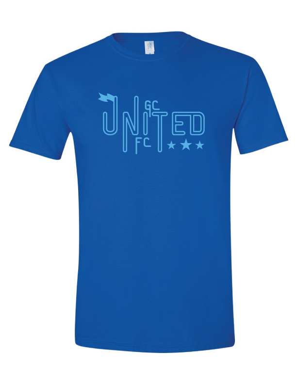 Gcpl Gulf Coast United Short-Sleeve Shirt Gulf Coast Premier League Mens Small Royal - Third Coast Soccer