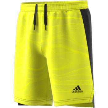 adidas Youth Condivo 21 Goalkeeper Short - Acid Yellow apparel closeout - Third Coast Soccer