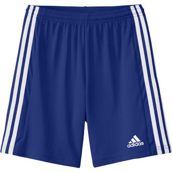 adidas GCU Youth Squadra 21 Short - Royal Gulf Coast United Youth Small Team Royal Blue/White - Third Coast Soccer