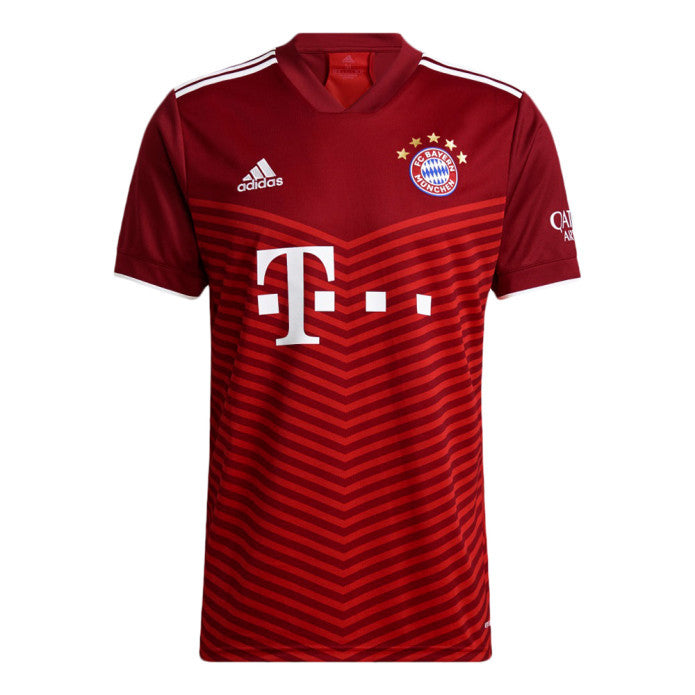 adidas Fc Bayern Home Jersey 21/22 Club Replica Mens Small True Red - Third Coast Soccer