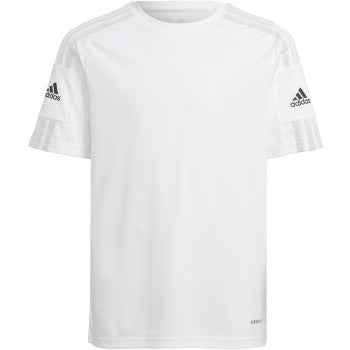 adidas Youth Squadra 21 Jersey - White Jerseys   - Third Coast Soccer