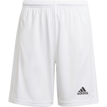 adidas Youth Squadra 21 Short - White Shorts White/White Youth X-Small - Third Coast Soccer