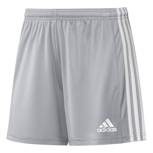 adidas CSC Women's Squadra 21 Short - Light Grey Calcasieu Soccer Club 23-25 Womens X-Small Team Light Grey/White - Third Coast Soccer