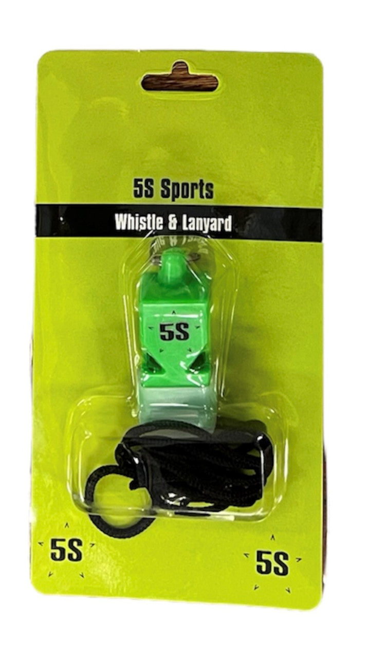 5S Basic Whistle and Lanyard Coaching Accessories   - Third Coast Soccer