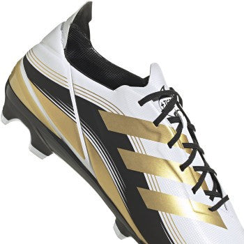 adidas Gamemode FG - White/Gold/Black Mens Firm Ground   - Third Coast Soccer