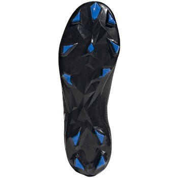 adidas Predator Edge.3 Laceless FG - Black/White/Vivid Red Mens Footwear   - Third Coast Soccer