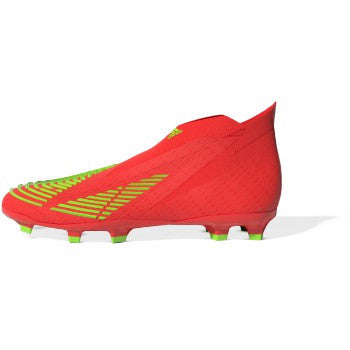 adidas Junior Predator Edge+ FG - Solar Red/Solar Green/Black Youth Footwear Closeout Youth 4.5 Solar Red/Solar Green/Bla - Third Coast Soccer