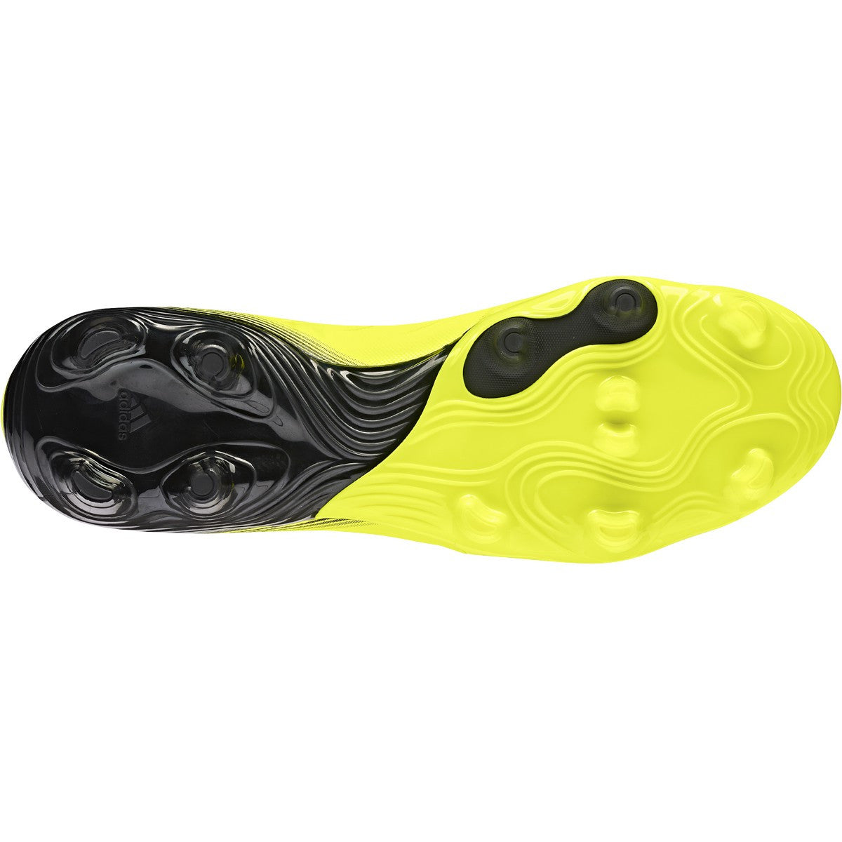 adidas Copa Sense.3 Laceless FG - Solar Yellow/Black/Solar Red Men's Footwear Closeout   - Third Coast Soccer