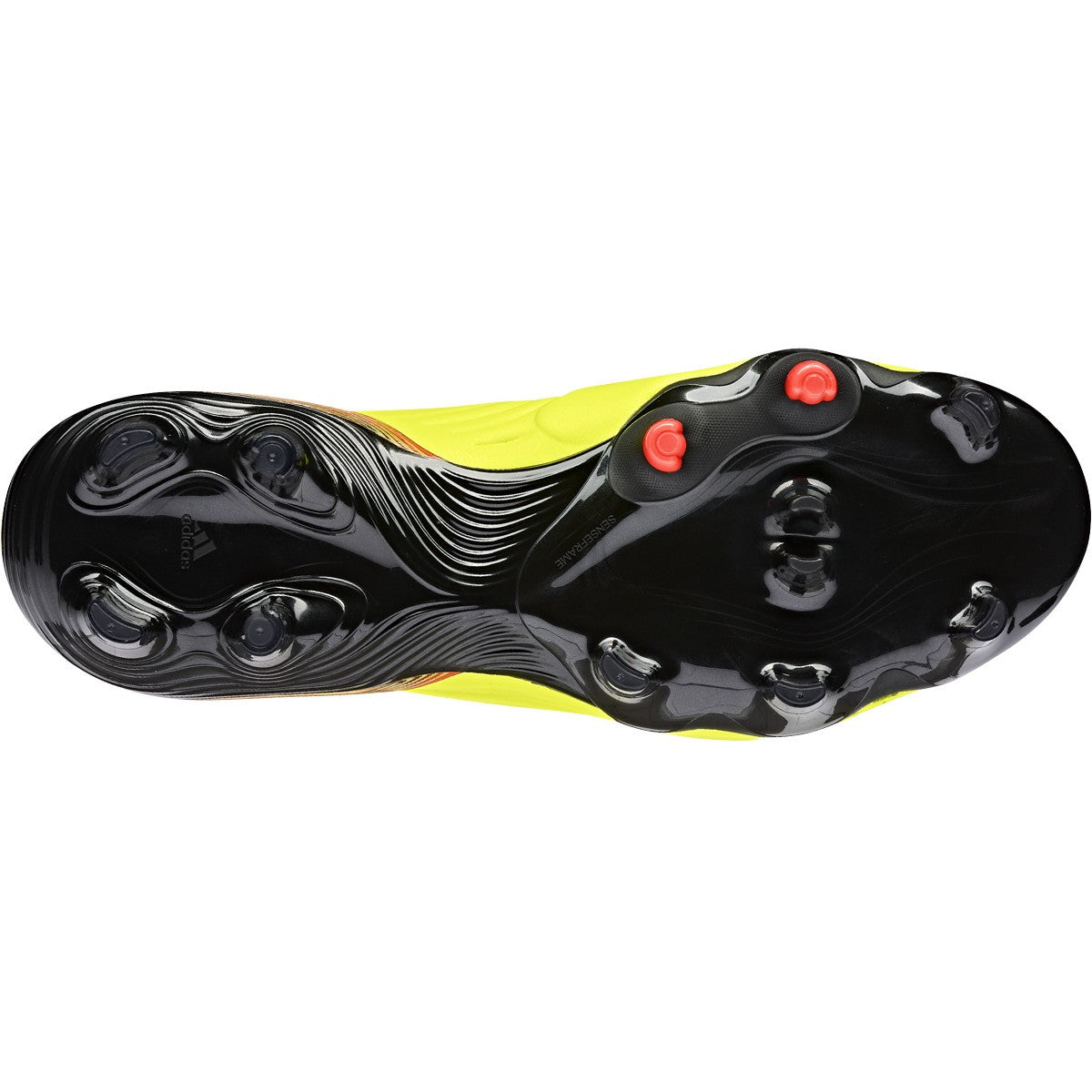 adidas Copa Sense.1 FG - Solar Yellow/Black/Solar Red Mens Footwear   - Third Coast Soccer