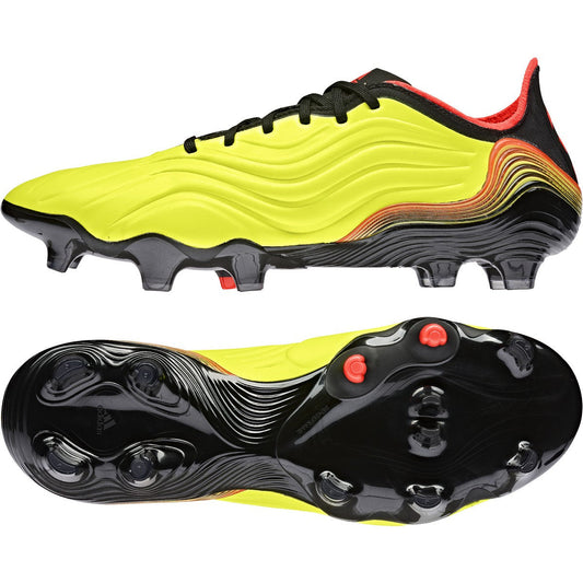 adidas Copa Sense.1 FG - Solar Yellow/Black/Solar Red Mens Footwear   - Third Coast Soccer