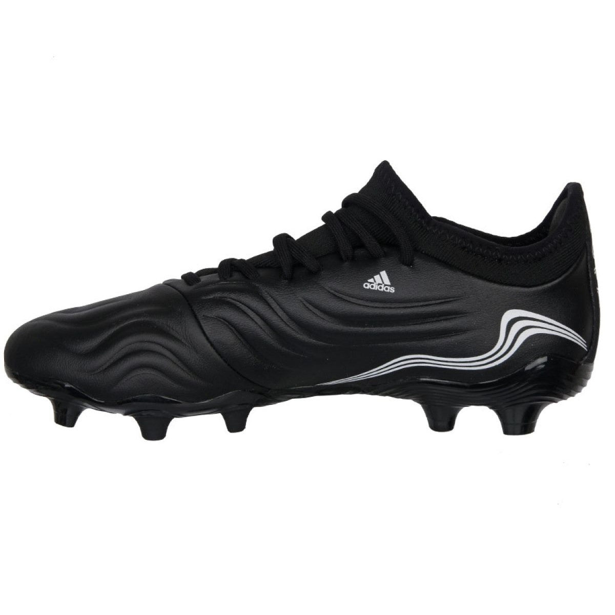 adidas Copa Sense.3 FG -  Black/White/Vivid Red Mens Footwear Core Black/White/Vivid Red Mens 7.5 - Third Coast Soccer