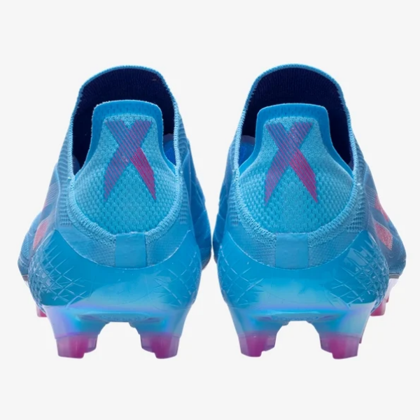 adidas X Speedflow + FG - Sky Rush/Shock Pink Mens Footwear Mens 11 Sky Rush/Team Shock Pink/White - Third Coast Soccer