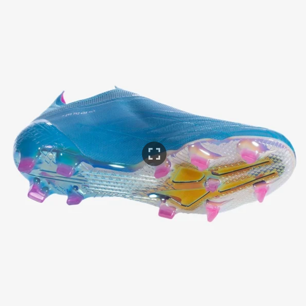 adidas X Speedflow + FG - Sky Rush/Shock Pink Mens Footwear Mens 9 Sky Rush/Team Shock Pink/White - Third Coast Soccer