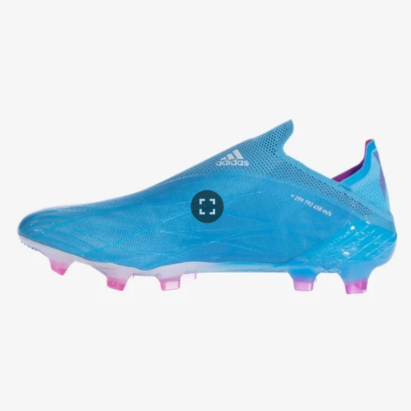 adidas X Speedflow + FG - Sky Rush/Shock Pink Mens Footwear Mens 9.5 Sky Rush/Team Shock Pink/White - Third Coast Soccer