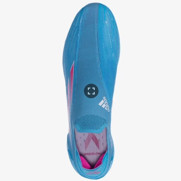 adidas X Speedflow + FG - Sky Rush/Shock Pink Mens Footwear Mens 10 Sky Rush/Team Shock Pink/White - Third Coast Soccer