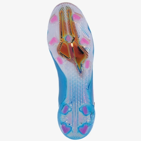 adidas X Speedflow + FG - Sky Rush/Shock Pink Mens Footwear Mens 10.5 Sky Rush/Team Shock Pink/White - Third Coast Soccer