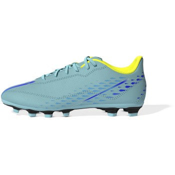 Adidas Junior X Speedportal.4 FG - Clear Aqua/Power Blue Mens Firm Ground Youth 4.5 Clear Aqua/Power Red/Solar Yel - Third Coast Soccer
