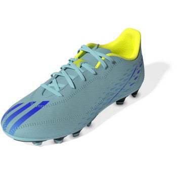 Adidas Junior X Speedportal.4 FG - Clear Aqua/Power Blue Mens Firm Ground Youth 4 Clear Aqua/Power Red/Solar Yel - Third Coast Soccer