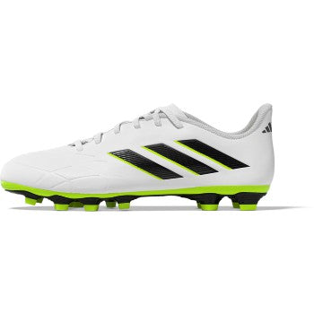 adidas Junior Copa Pure.4 FG - White/Black/Lucid Lemon Youth Footwear   - Third Coast Soccer