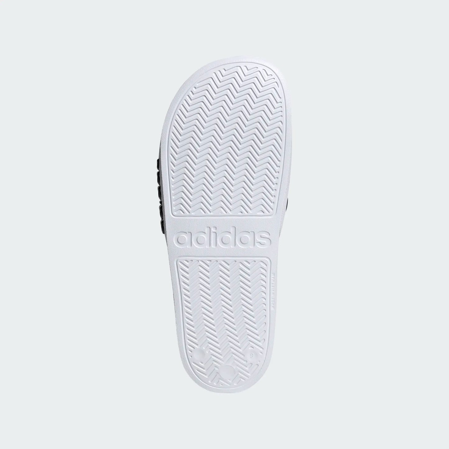 adidas Adilette Shower Slide - White/Black Mens Sandals   - Third Coast Soccer