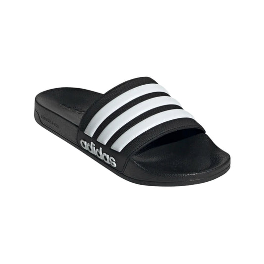 adidas Adilette Shower Slide - Black/White Mens Sandals Black/White Mens 6 - Third Coast Soccer