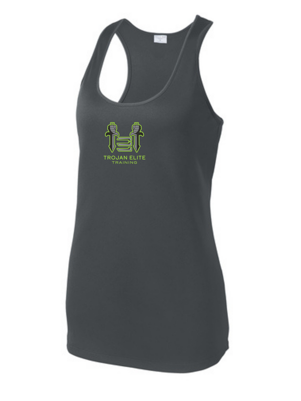 Sport-Tek Trojan Elite Womens Racer Tank Trojan Elite Training   - Third Coast Soccer