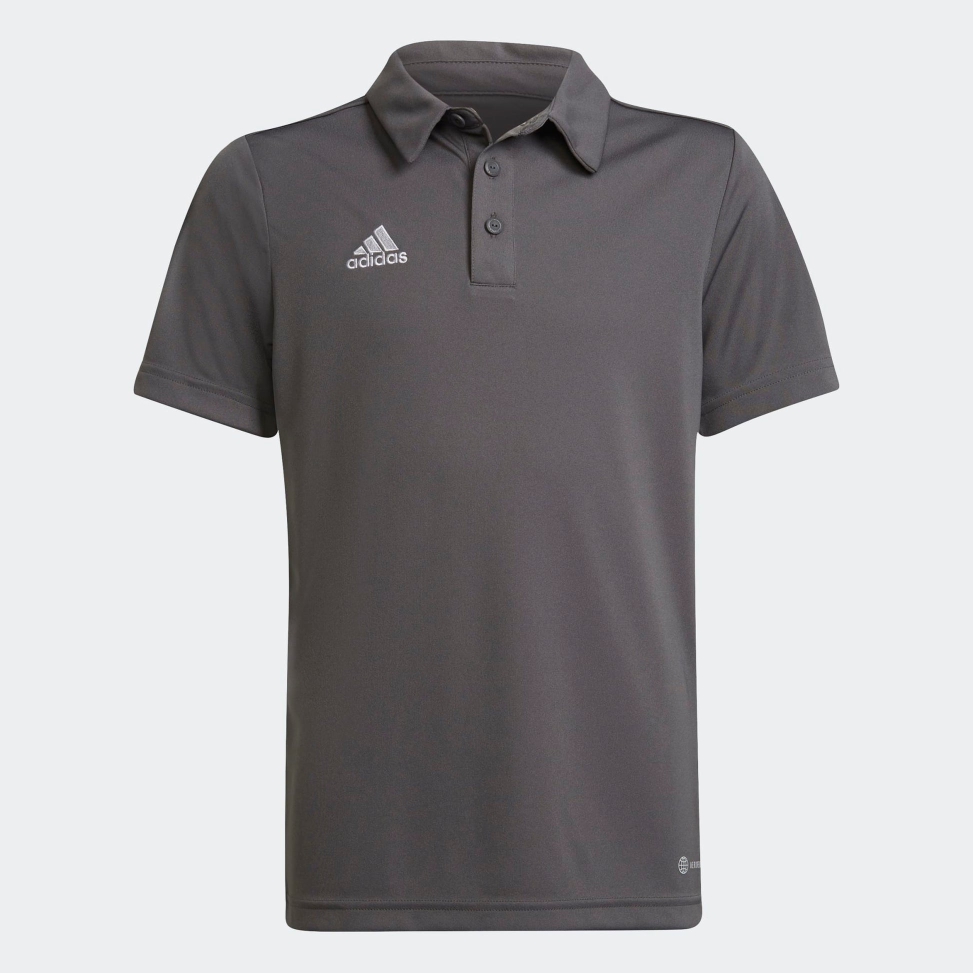 adidas Youth Entrada 22 Polo - Grey Polos - Third Coast Soccer