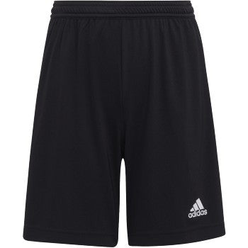 Adidas City Soccer Youth Entrada 22 Short City Soccer Youth X-Small Black/White - Third Coast Soccer