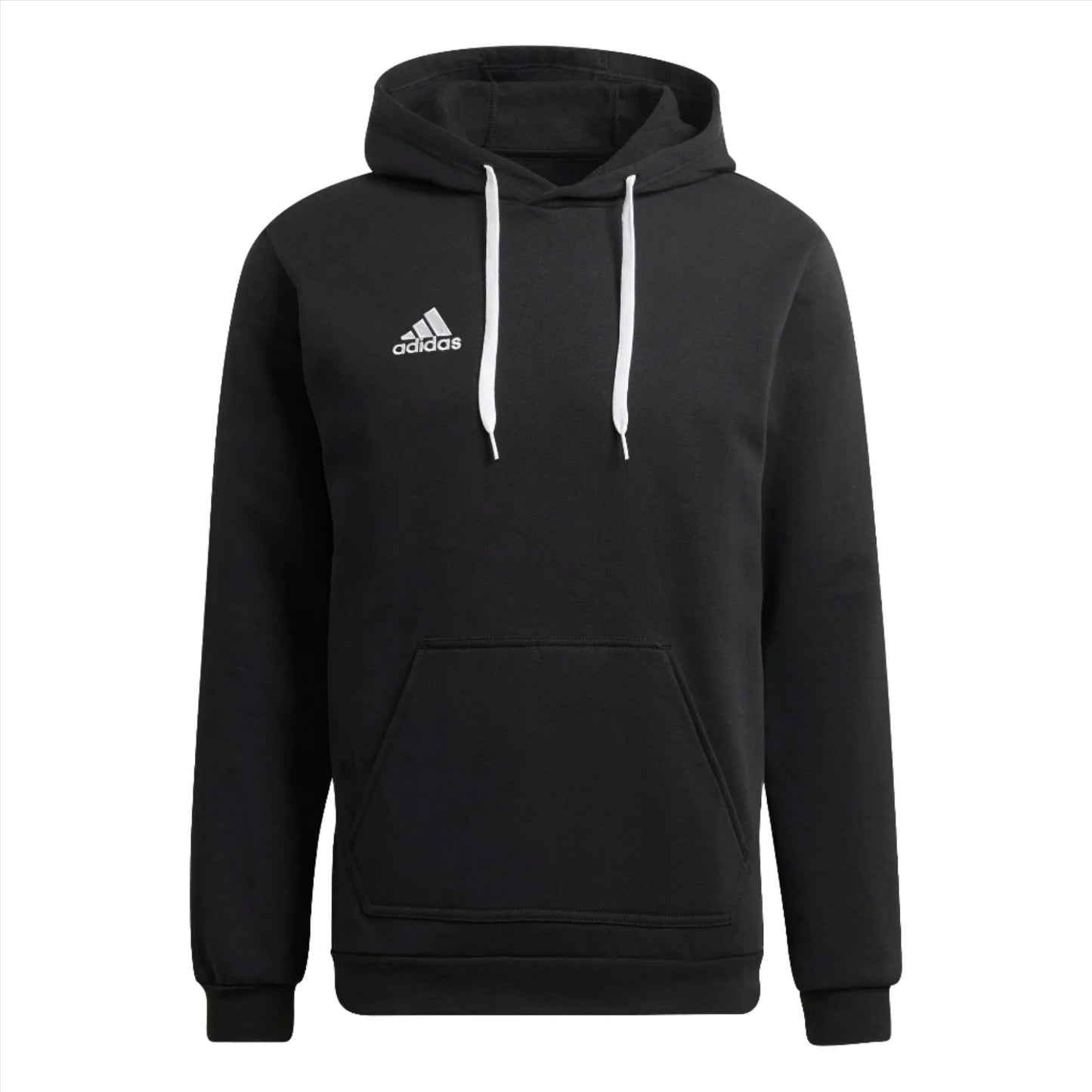 adidas Entrada 22 Hoodie - Black Training Wear   - Third Coast Soccer
