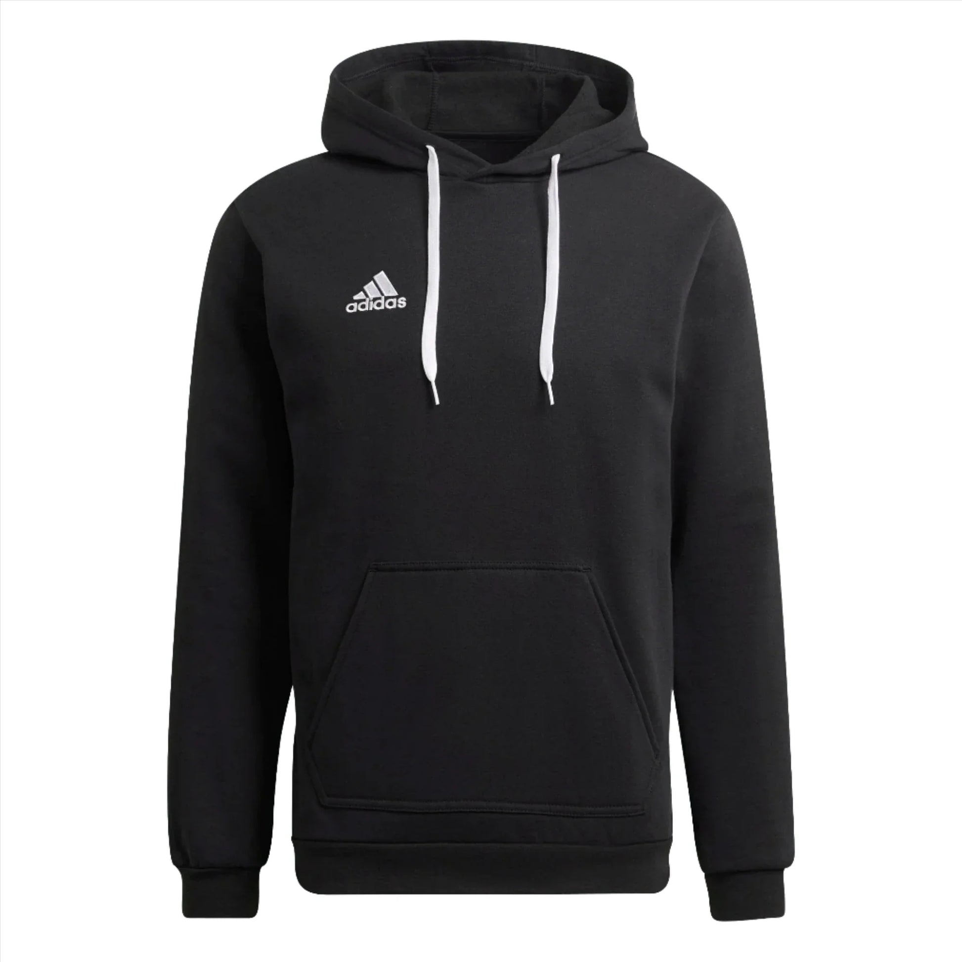 adidas Entrada 22 Hoodie - Black Training Wear   - Third Coast Soccer
