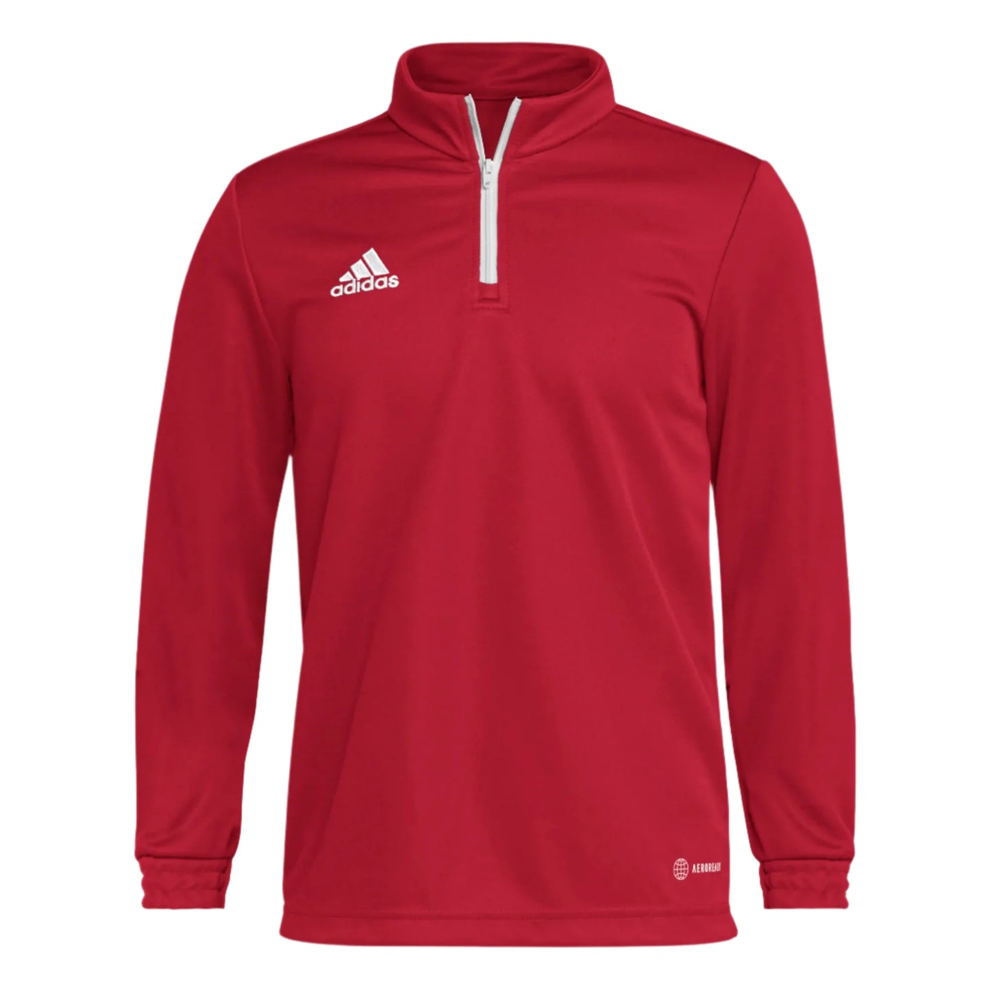 adidas Youth Entrada 22 Training Top - Red Training Wear - Third Coast Soccer