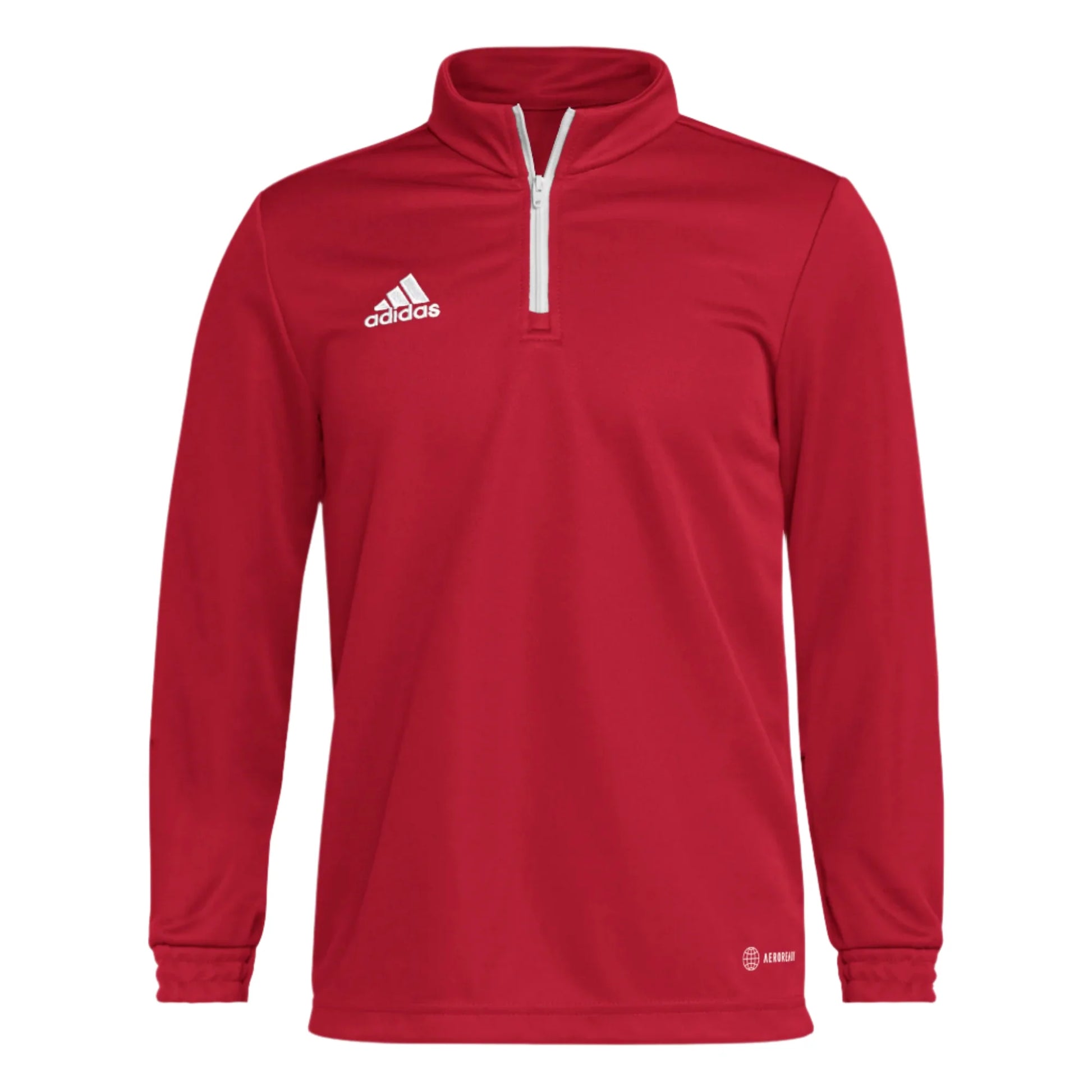 adidas Youth Entrada 22 Training Top - Red Training Wear - Third Coast Soccer