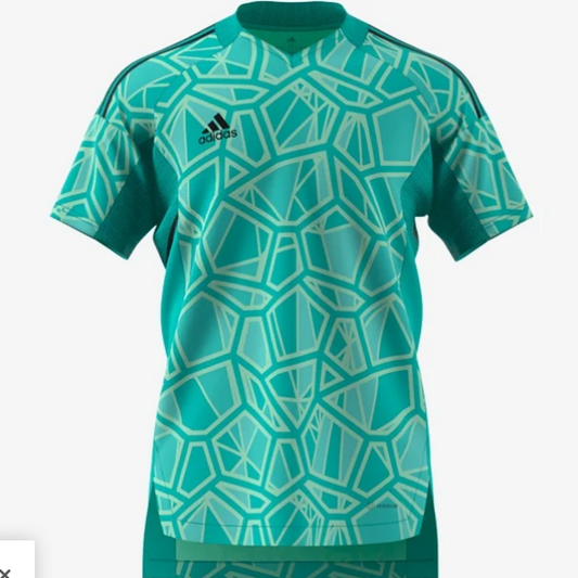 adidas Condivo 22 Goalkeeper SS Jersey - Mint Rush Goalkeeper Mint Rush Mens Small - Third Coast Soccer