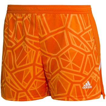 adidas Women's Condivo 22 Goalkeeper Short - Orange Goalkeeper Orange Womens X-Small - Third Coast Soccer