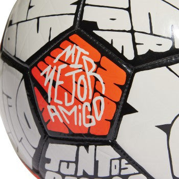 adidas Messi Club Ball - White/Black/Solar Red Equipment White/Black/Solar Red Size 3 - Third Coast Soccer