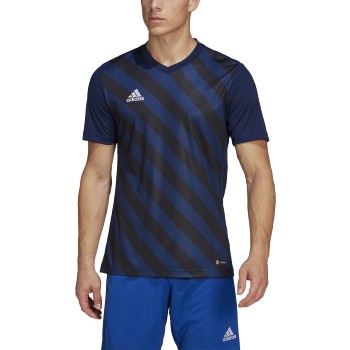 adidas Entrada 22 Graphic Jersey - Navy Jerseys - Third Coast Soccer