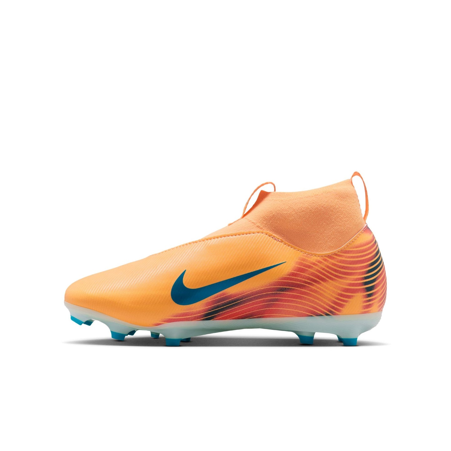 Nike Youth Mercurial Superfly 10 Academy Mbappe FG - Melon/Turquoise Youth Footwear - Third Coast Soccer