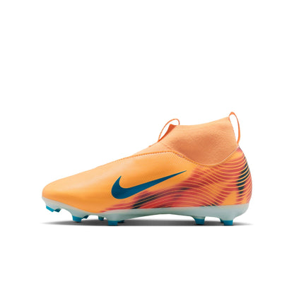 Nike Youth Mercurial Superfly 10 Academy Mbappe FG - Melon/Turquoise Youth Footwear - Third Coast Soccer