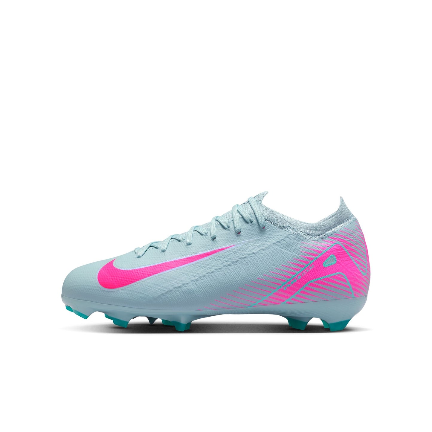 Nike Youth Mercurial Vapor 16 Pro FG - Ocean Cube/Pink Blast Youth Footwear Closeout - Third Coast Soccer