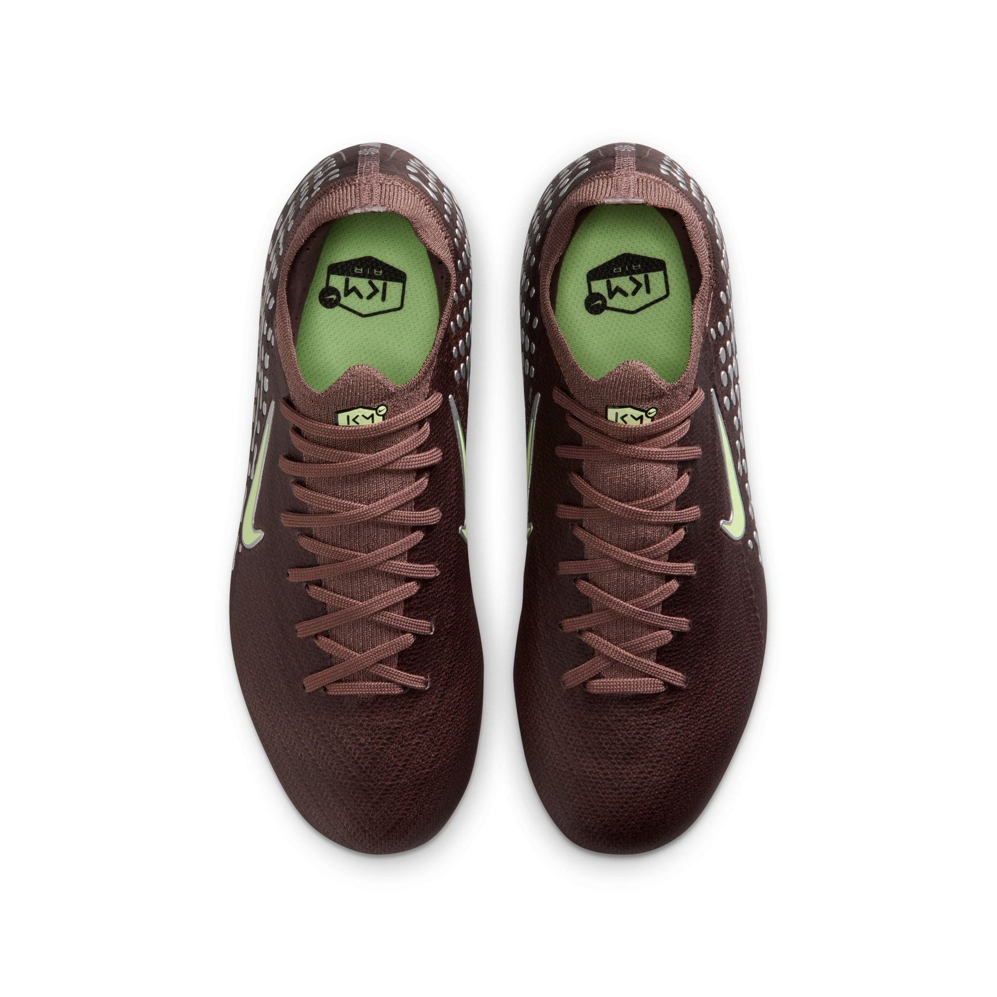Nike Youth Mercurial Vapor 16 Mbappe Pro FG - Plum Eclipse/Metallic Silver Youth Footwear - Third Coast Soccer
