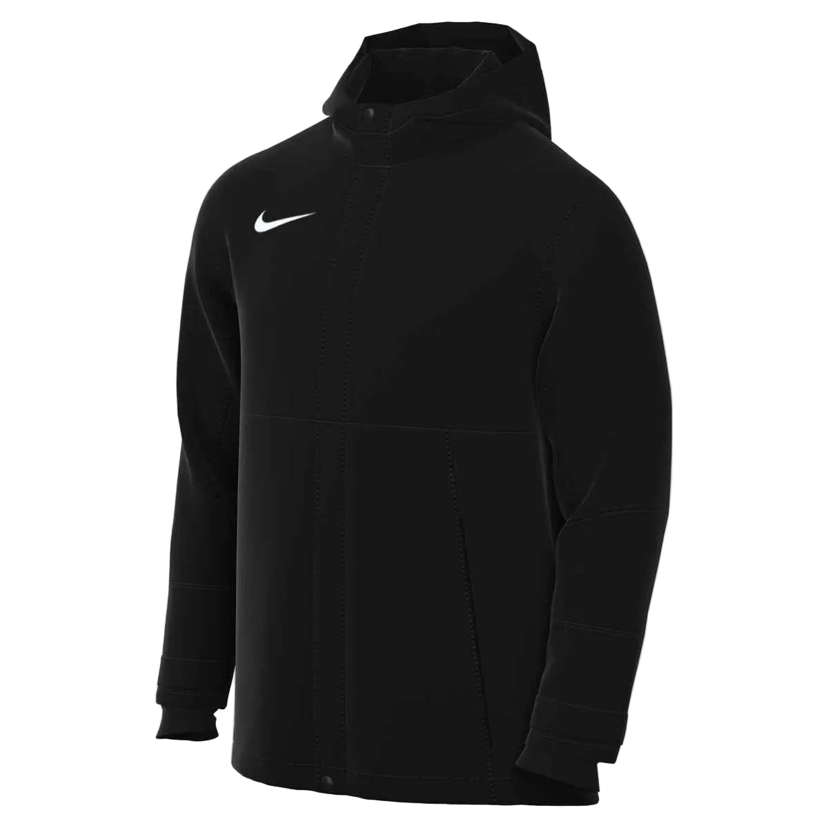 Nike Fill Parka Jackets Black/White Mens Small - Third Coast Soccer
