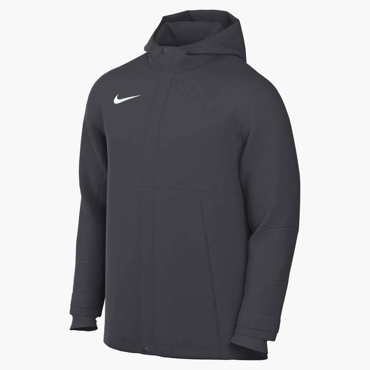 Nike Fill Parka Jackets Team Anthracite/White Mens Small - Third Coast Soccer